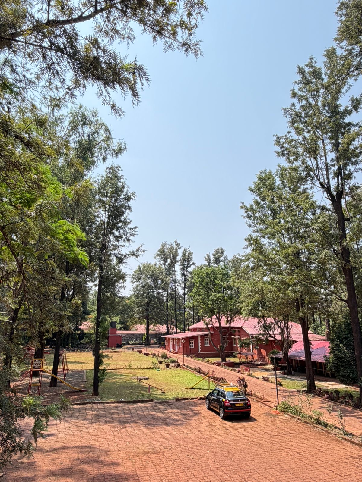 Outdoor space and estate view
